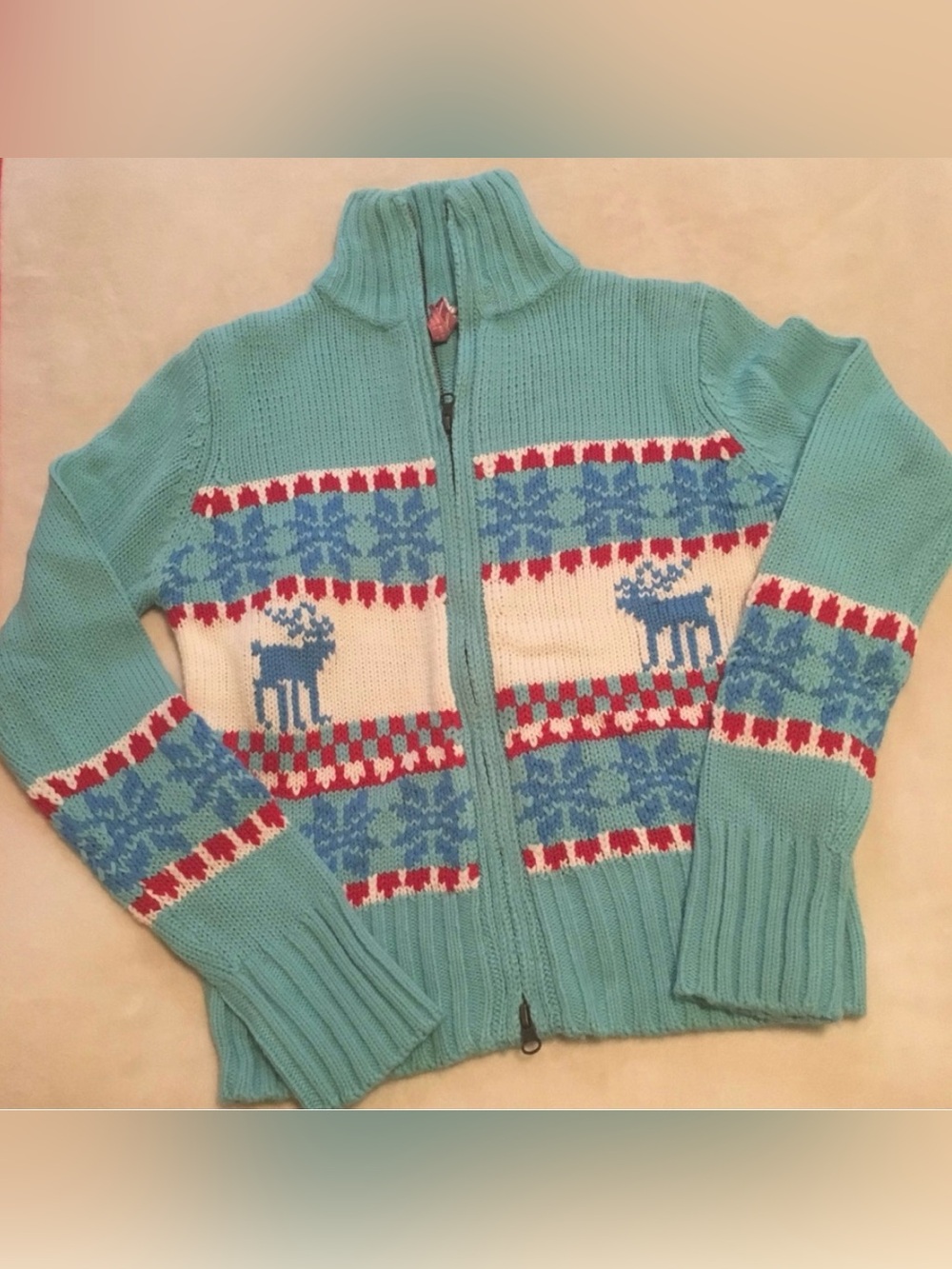 🎄Derek Heart NEW with out tag printed sweater (Special offer 🎄)